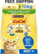 Go-Cat Herring and Tuna Dry Cat Food 10kg 2.59 per kilo