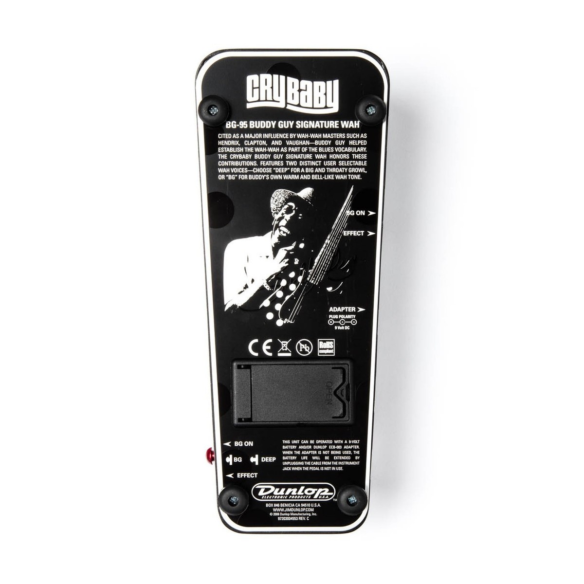 ギター Jim Dunlop CryBaby BG-95 Buddy Guy BUDDY GUY CRY BABY® WAH - Dunlop