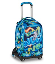 Zaino Trolley Staccabile 8 ruote Scuola SJ Seven SPACE RIDE - Novità 26/2027