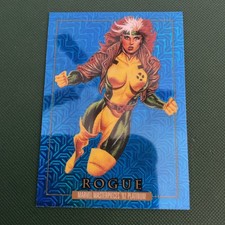 2024 Skybox Marvel Masterpieces '92 Platinum Rogue #79 BLUE TRAXX