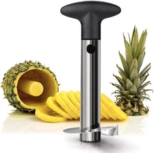 Premium Pineapple Corer and Slicer Tool - Sharp Pineapple Cutter