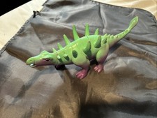 Ankyo Ankylosaurus Dinosaur Figure Teal Green Purple 8.5" Long
