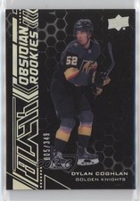 2020-21 SPx UD Black Obsidian Rookies 5/349 Dylan Coghlan #OR-22 i9y
