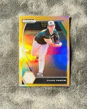 Shane Panzini 2021 Prizm Draft Picks Gold Holo Prizm SSP /50 Parallel Rookie