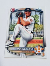 Anderson Brito 2025 Bowman Prospects Baseball Paper RC #BP-98 Astros  