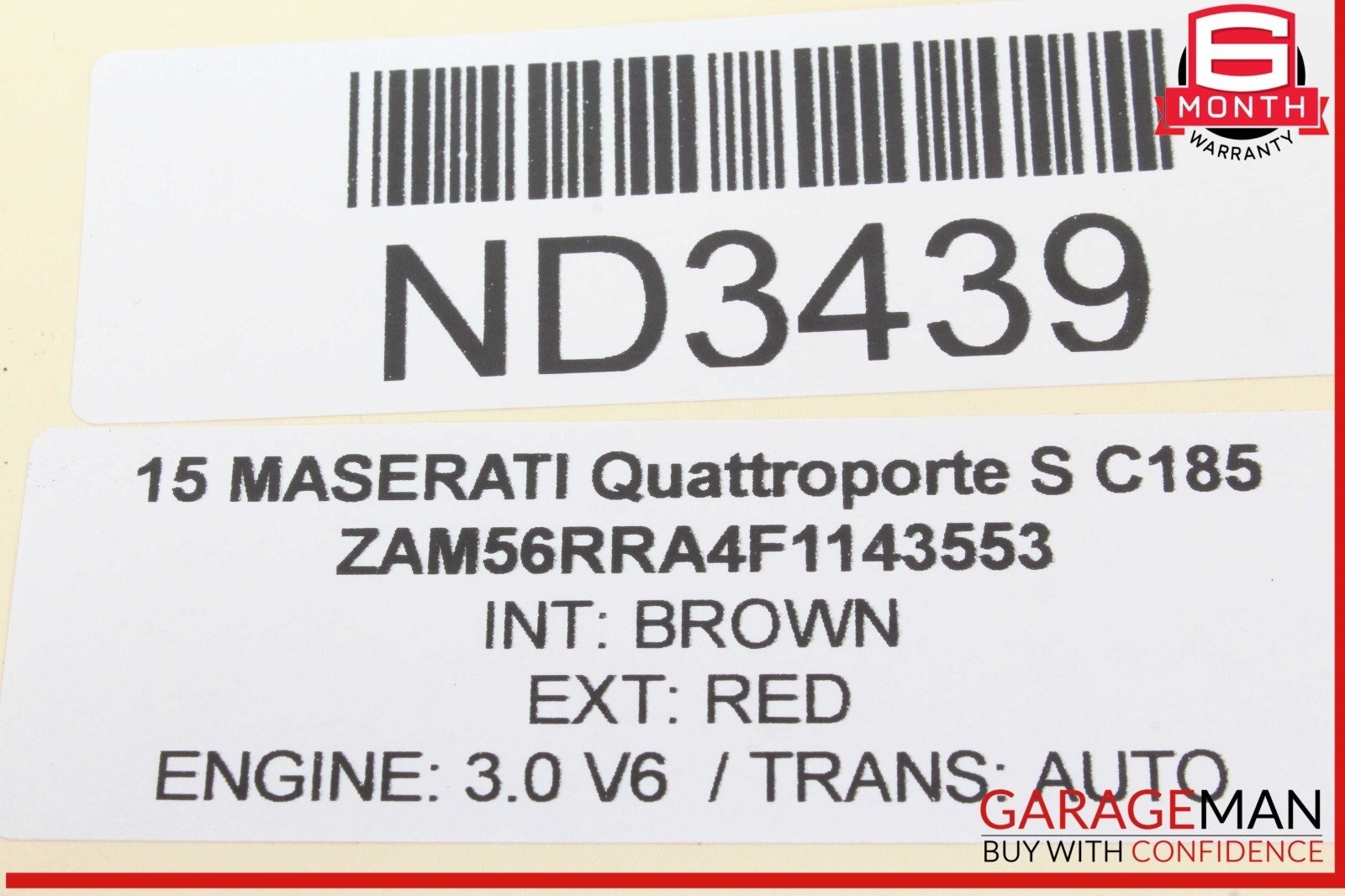 Maserati Quattroporte 2014-2022 Front Right Window regulators Set