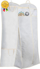 70" Bridal Wedding Gown Dress Garment Bag with Accessories Pouch Large Travel