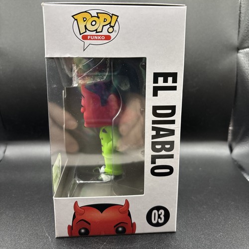 Funko Pop! Funko - El Diablo 03 (Traje Verde) - ECCC 2017 - 3000 piezas - Imagen 3 de 7