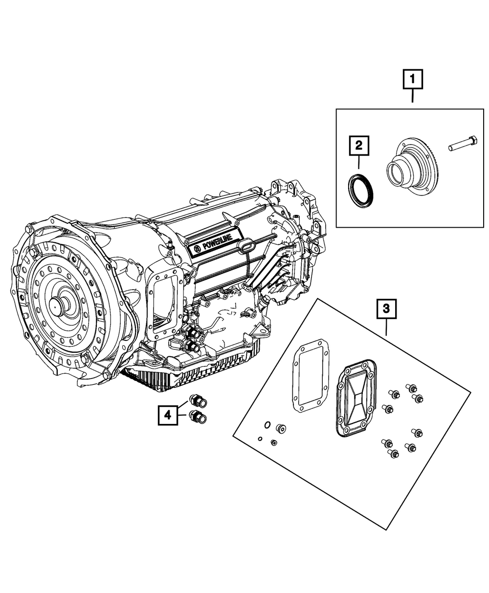 Genuine Mopar Output Shaft Seal 68720337AA
