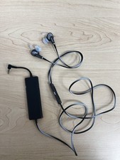 Bose QuietComfort 20 Headphones Noise Cancelling Earbuds Grey / Blue PRE OWNED 