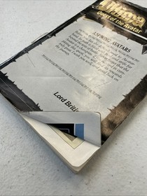 Ultima Quest of the Avatar Nintendo NES Damaged Manual Only --S2G--