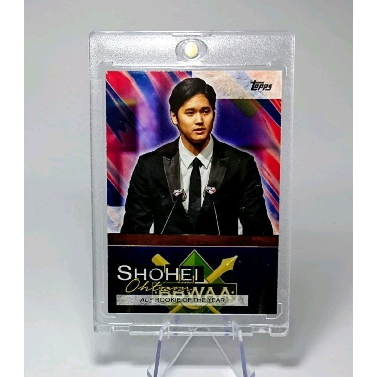 2019 Topps Update Shohei Ohtani SO-17 AL Rookie of the Year Los Angles Angels