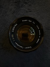 Vintage Asahi Pentax Super-Takumar 1:2/55 Lens