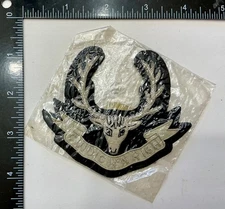 British Army Seaforth Highlanders Bullion Badge Patch