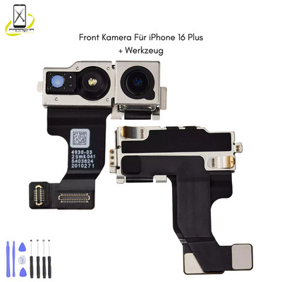 Original Pulled Für Apple iPhone 16 Plus Front Kamera Vorne Kamera Selfie Camera