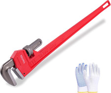 Pipe Wrench 36 Inch - Heavy Duty Plumbers Tool for Plumbing & Fire Protection Pi