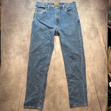 Diamond Gusset Regular Fit Jeans Mens 36x36 Blue Denim Made in USA DMR-104