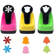 Snowflake Punch 1 inch Hole Punch Shape Christmas Punches Snowflake Paper