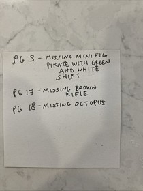 LEGO Pirates: Kraken Attackin&rsquo; 6250 with Instructions