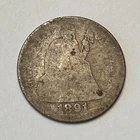 1891-S Seated Liberty Dime - Only “S” Mint In The Series