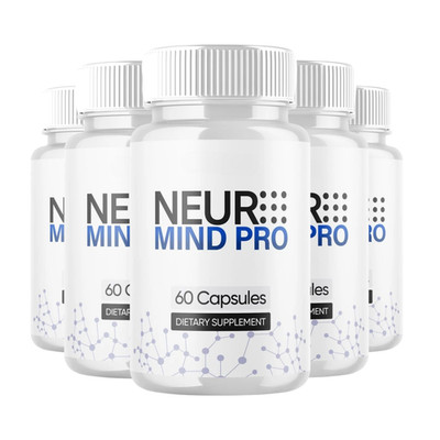 5-Pack Neuro Mind Pro Capsules - NeuroMind Pro Supports Brain Health - 300 Caps