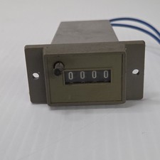 TAMURA Japan E-410 DC12V 2W 20 CPS 4 position COUNTER - Tested Working
