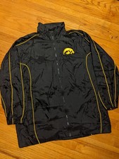 Vintage 90s Men's Iowa Hawkeyes Tiger Hawk Jacket sz L