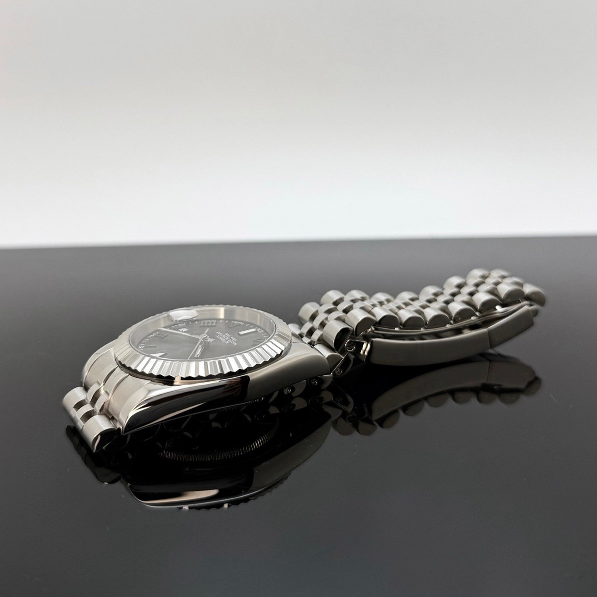 Custom 36mm DJ Wimbledon Style Mod Watch w/ NH35 Automatic | eBay