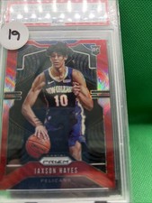 2019 Prizm RUB WAVE REFRACTOR - JAXSON HAYES Rookie RC Card PSA 9 MINT