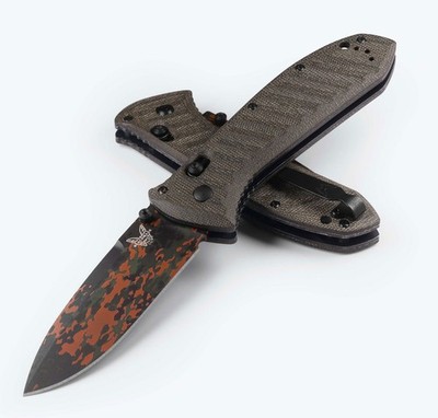 Benchmade Messer 570CAMO-2601 Presidio II Special Edition Axis Lock Folder