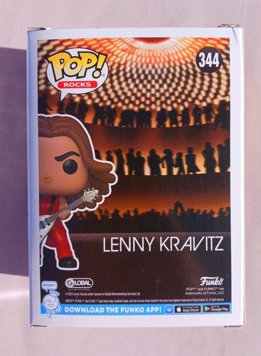 Funko Pop! Rocks Lenny Kravitz Lenny Kravitz #344 - Picture 3 of 7