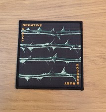 Type O Negative October Rust Black Border Woven Patch