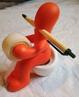  | Novelty Desk  | Tape Dispenser & Paper Clip Holder | Toilet Gag Holiday Gift  — photo 4