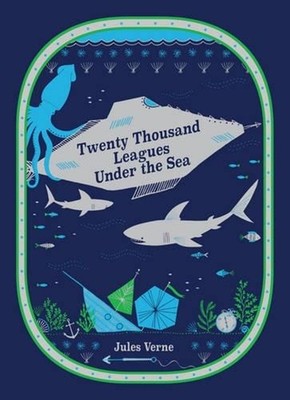 Twenty Thousand Leagues Under the Sea by Jules Verne (English) Hardcover Book