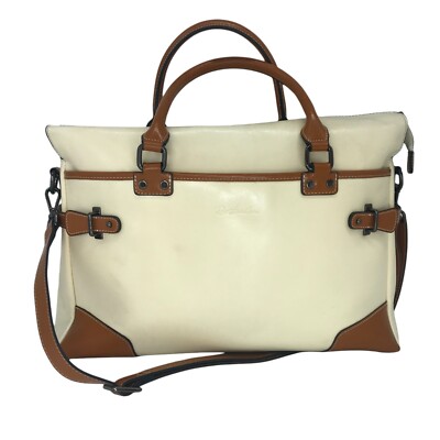 Cream and Brown Bostanten bag Bostanten | Bags | Bostanten Cream And Brown Womens Bag  main image 4