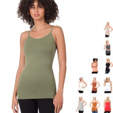 Zenana Seamless Spaghetti Camisoles Adjustable Straps