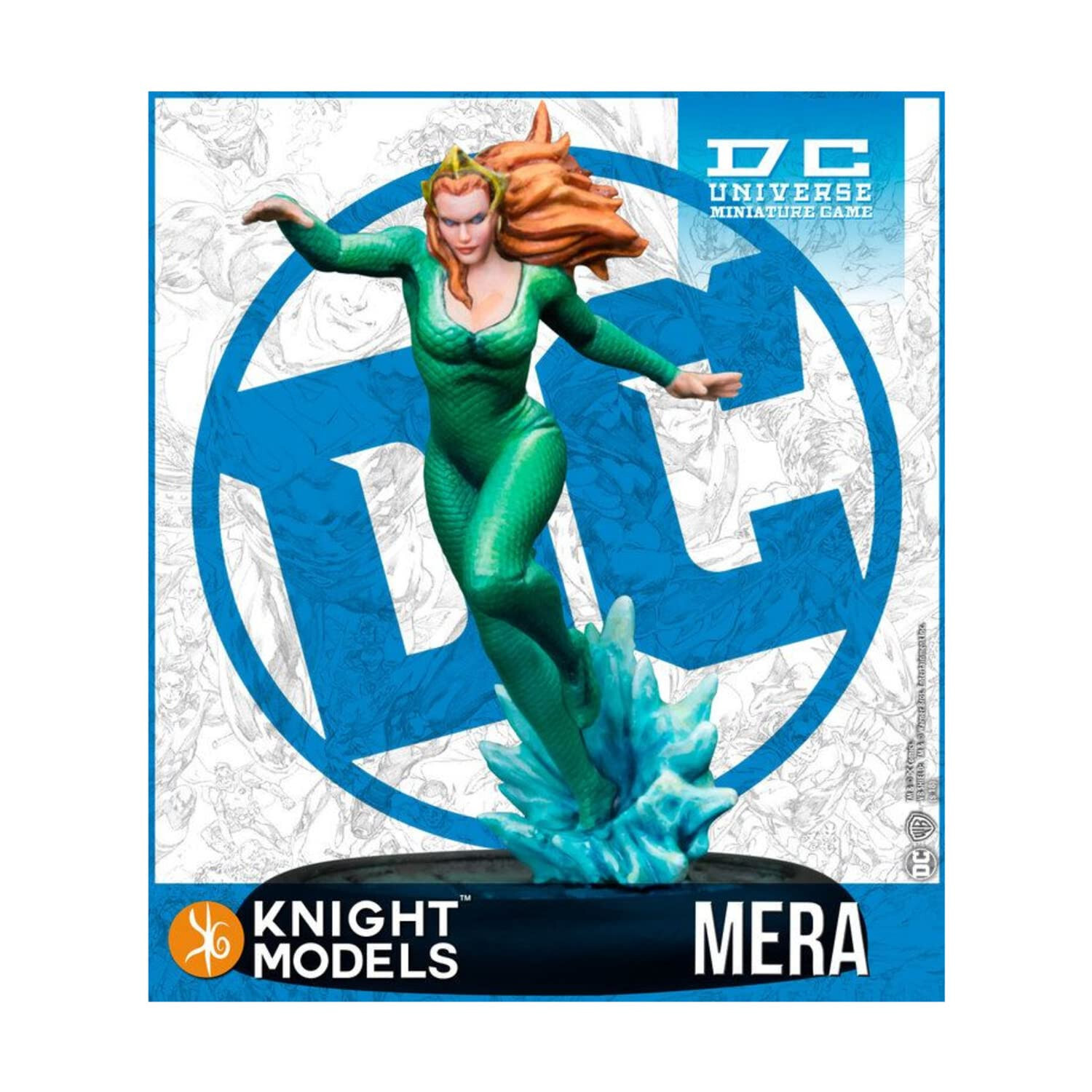 Миниатюрные игровые модели рыцарей DC Batman Mera DCUN035 4690₽