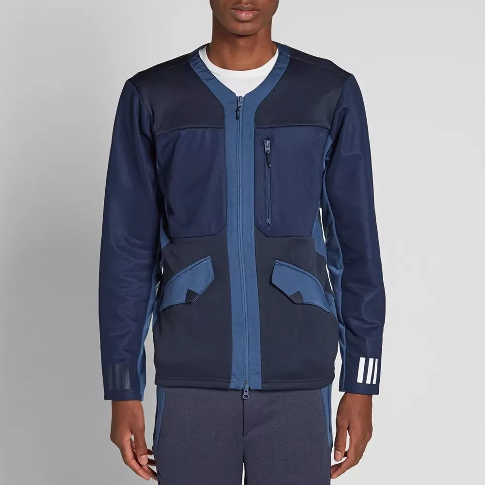 NWT $150 ADIDAS X WHITE MOUNTAINEERING TRACK TOP CARDIGAN JACKET, XLARGE