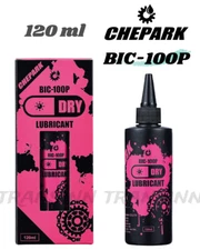 CHEPARK Dry Type Lubricant Chain Lube for Road & MTB BIC-100P New 120ml 