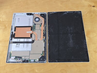 Lot of 2 Microsoft Surface Pro 4 128GB, Wi-Fi, 12.3 inch - Silver *PARTS* Bundle