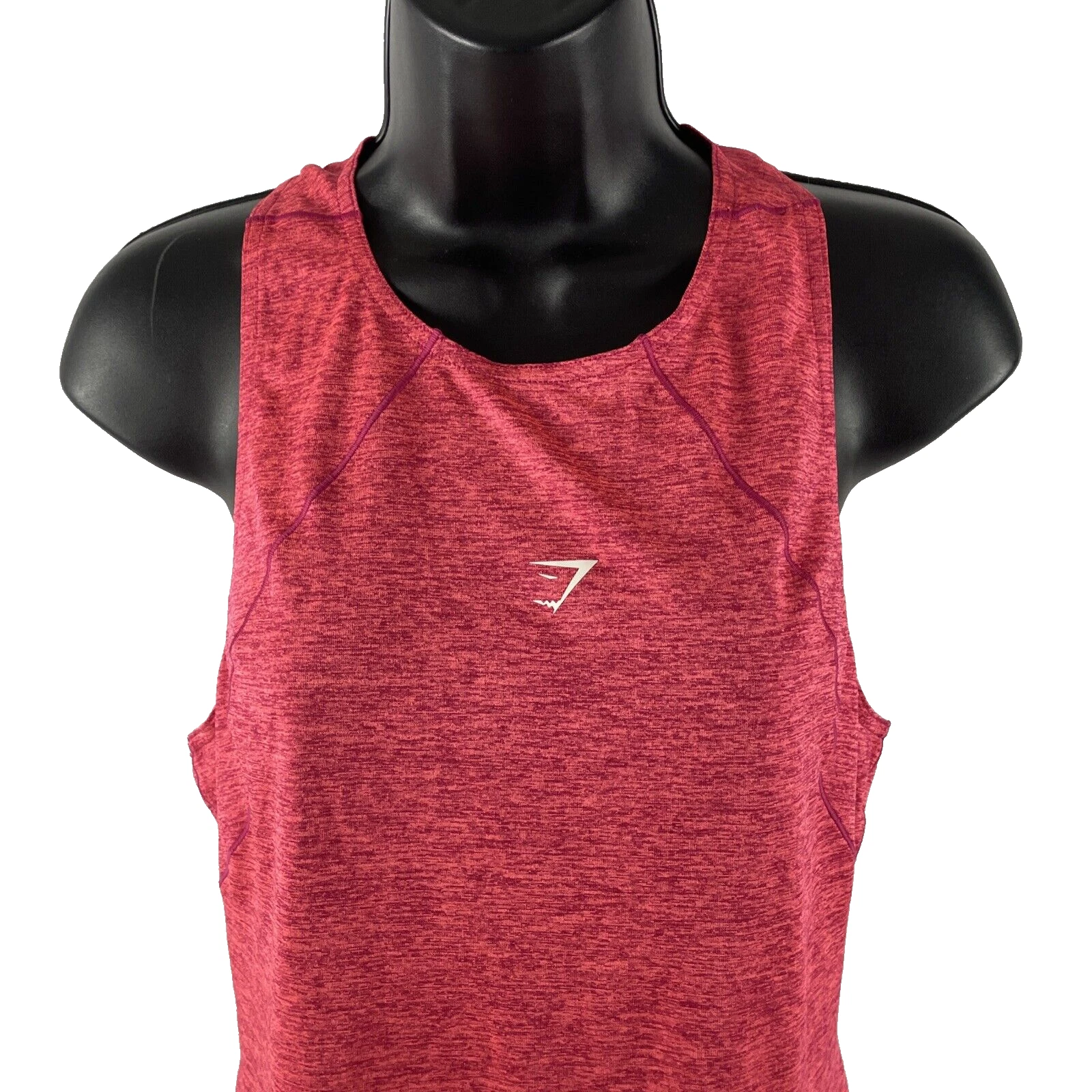 gymshark racerback polyester training athletic gym tank-top