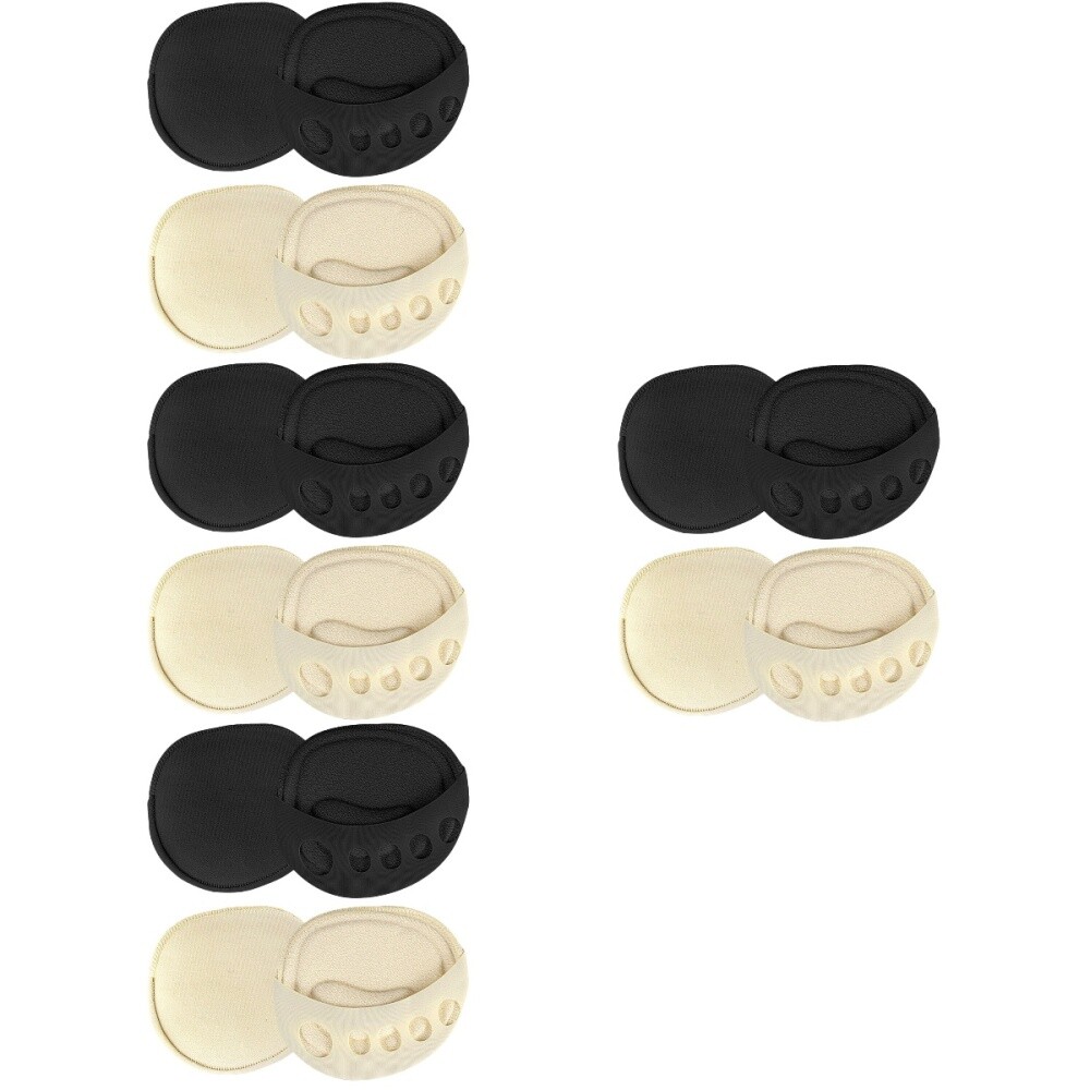 SAOLA Set 4 Calzini Invisibili Cinque Punta Miss Donna Dito Separato Mezza Suola