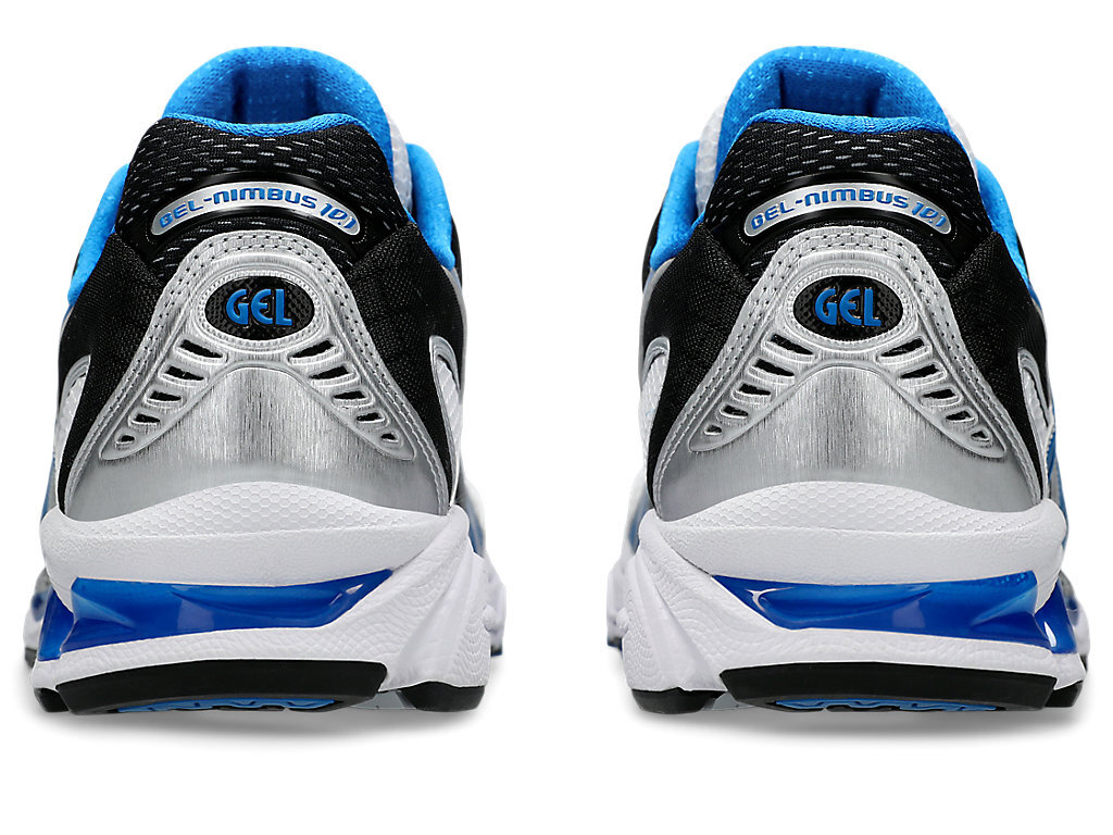 靴 Asics Gel-Nimbus White Directoire Blue Asics - Gel-Nimbus 10.1 in White/Directoire Blue – SVRN