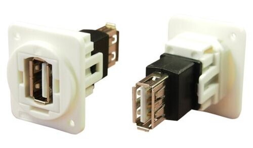Adattatore USB, 2.0 Tipo A Rcpt-Rcpt, USB Connettori & Adattatori ...