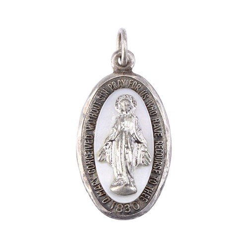 Vintage Virgin Mary Mother of Pearl 