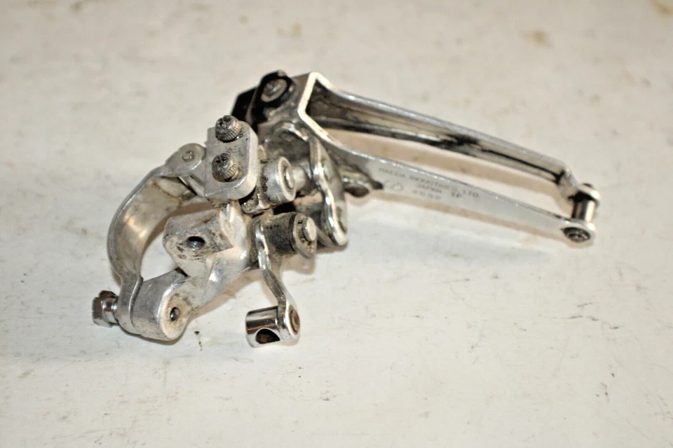 Desviador delantero doble Suntour SL Maeda 4532 28,6 mm Top-Pull Road envío a EE. UU. Foto 4 de 4