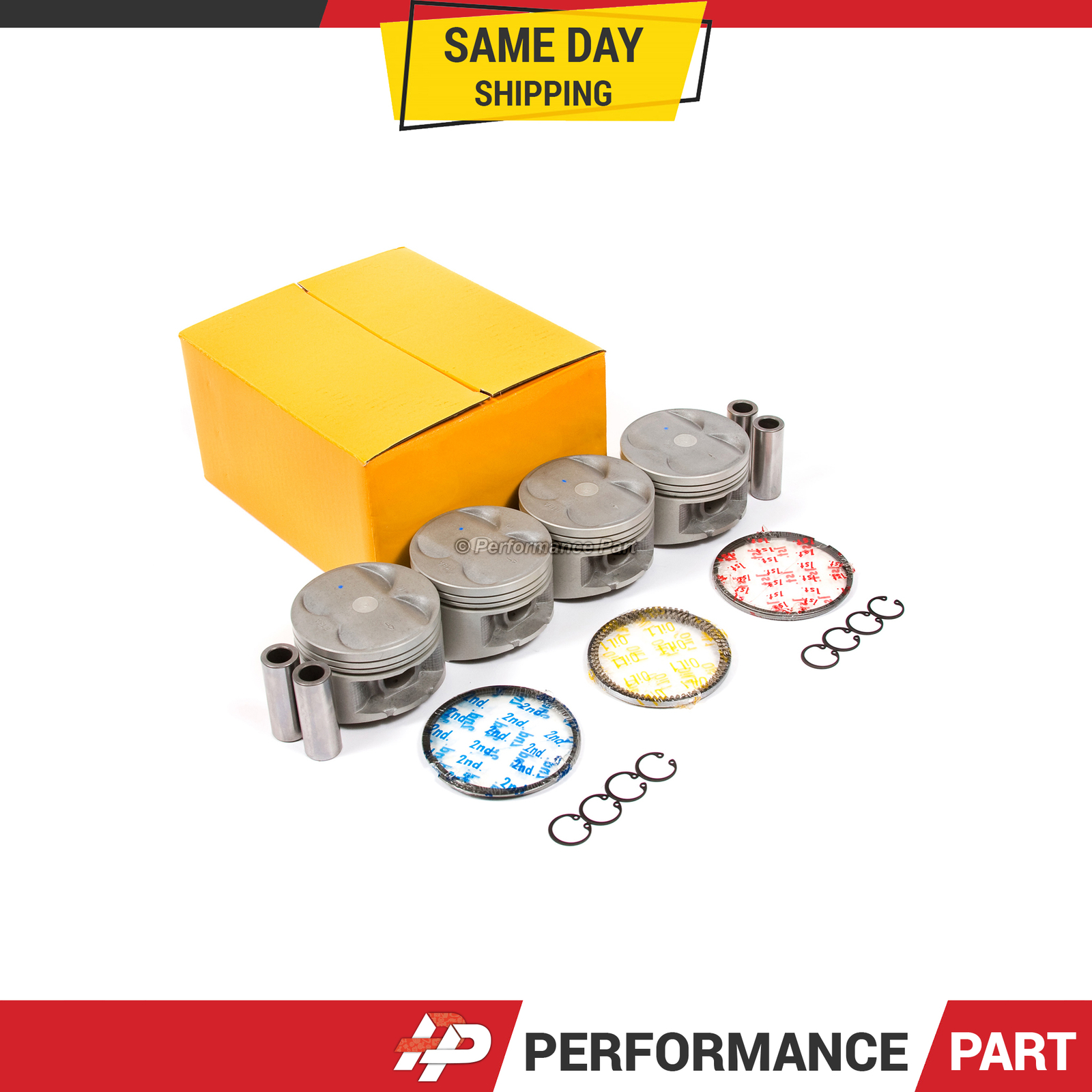 Fits 9396 Honda Prelude Vtec 2.2L H22A1 Pistons with Rings eBay