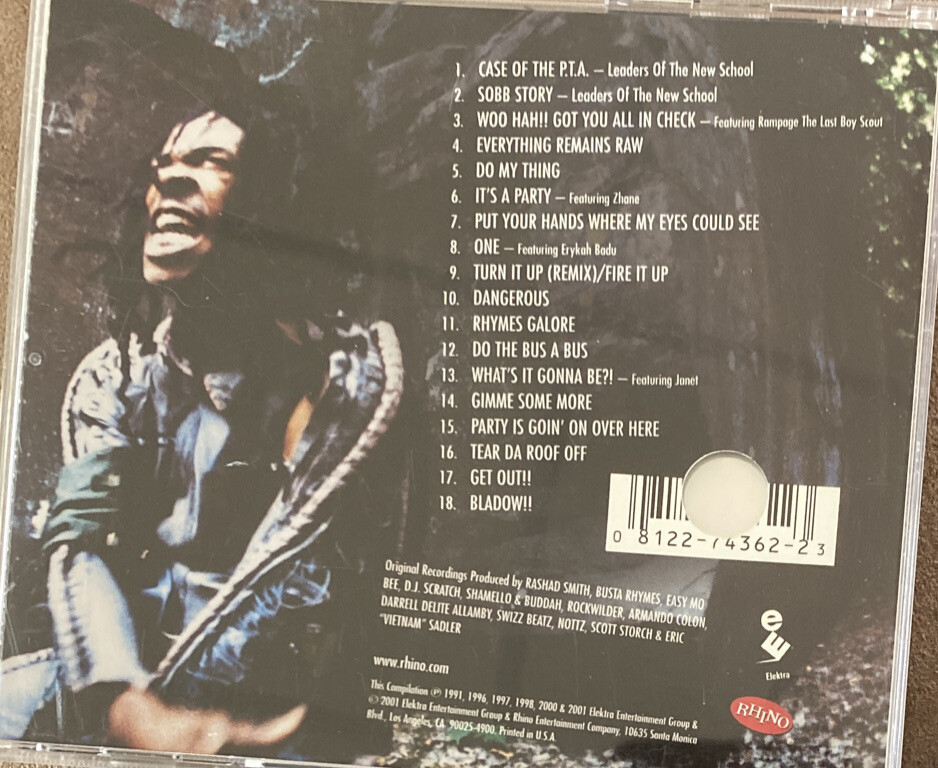 Busta Rhymes : The Best of Busta Rhymes - PROMO CD- GREAT