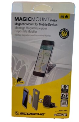 Scosche Magic Mount Magnetic Mount for Mobile Devices  Dash Mount MAGDM