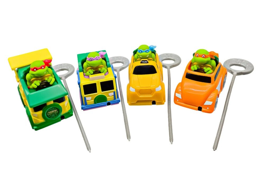 ranan　5月③ LOT 4 - Teenage Mutant Ninja Turtles RAD RIP RACERS LEO + RAPH +